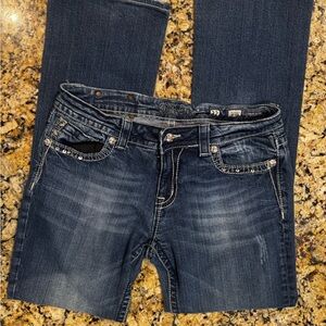 Miss Me Women’s Dark Blue Boot Cut Jeans